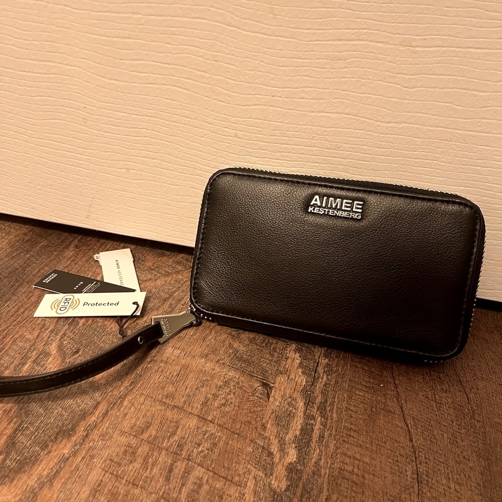Aimee Kestenberg Black Wallet/Wristlet